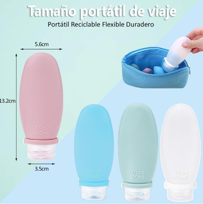 Miniatura 5 de SET BOTELLAS DE VIAJE